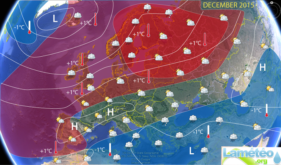 Tendances saisonnières décembre 2015