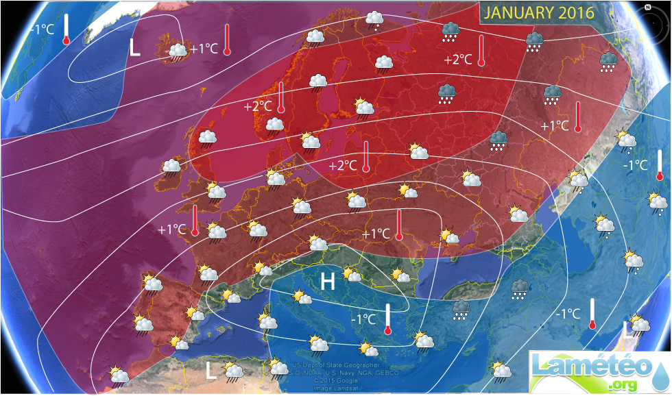 Tendances saisonnières décembre 2015