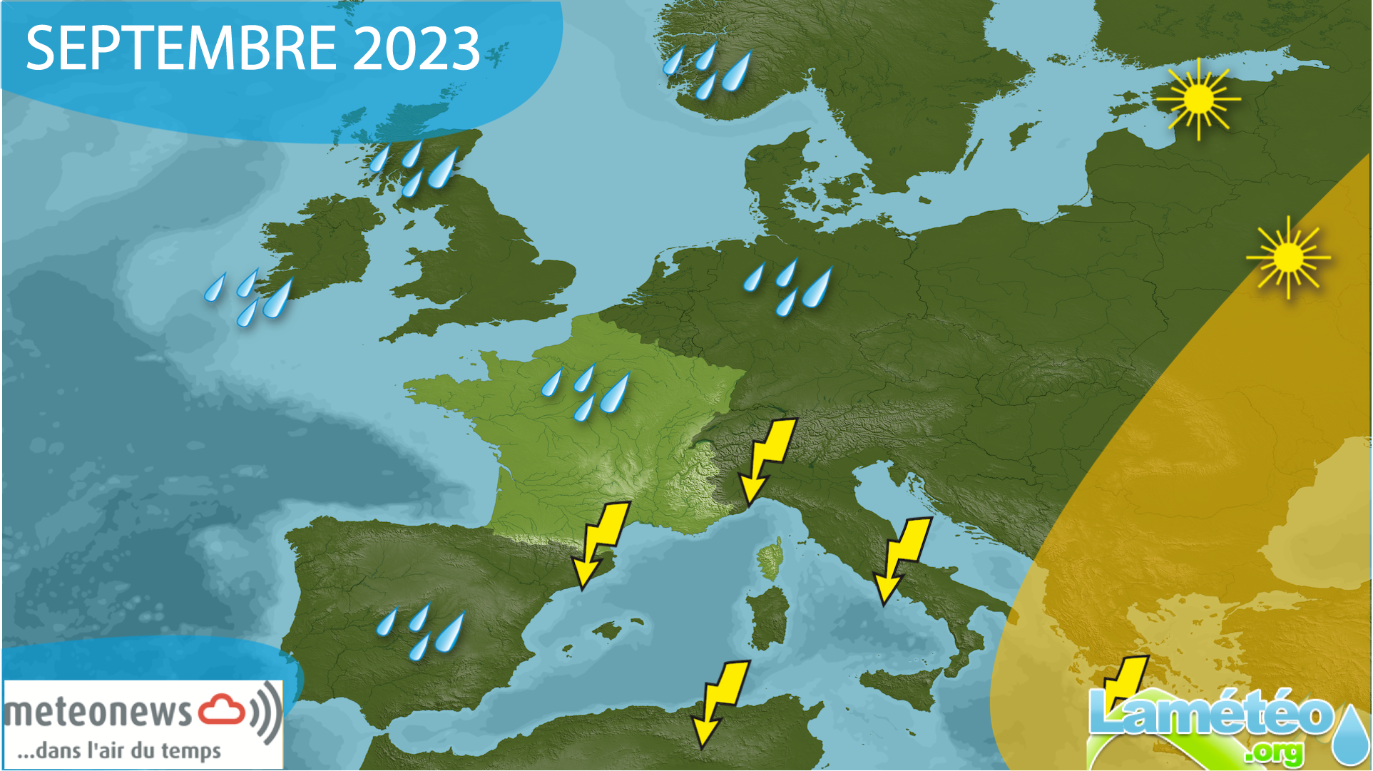 Tendances saisonnières août 2023