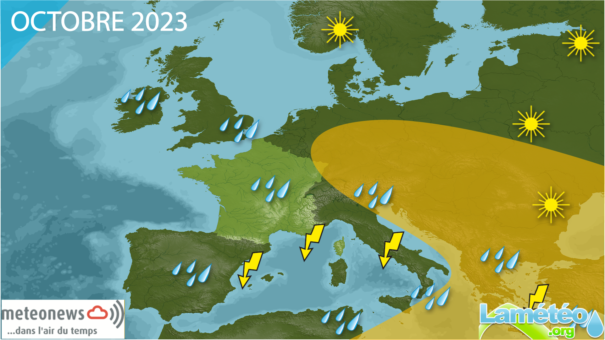 Tendances saisonnières octobre 2023