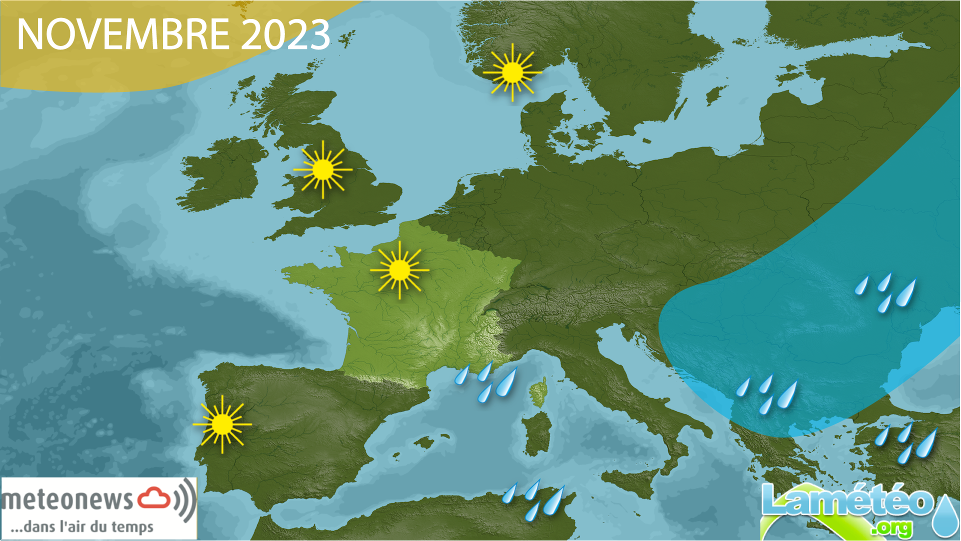 Tendances saisonnières novembre 2023