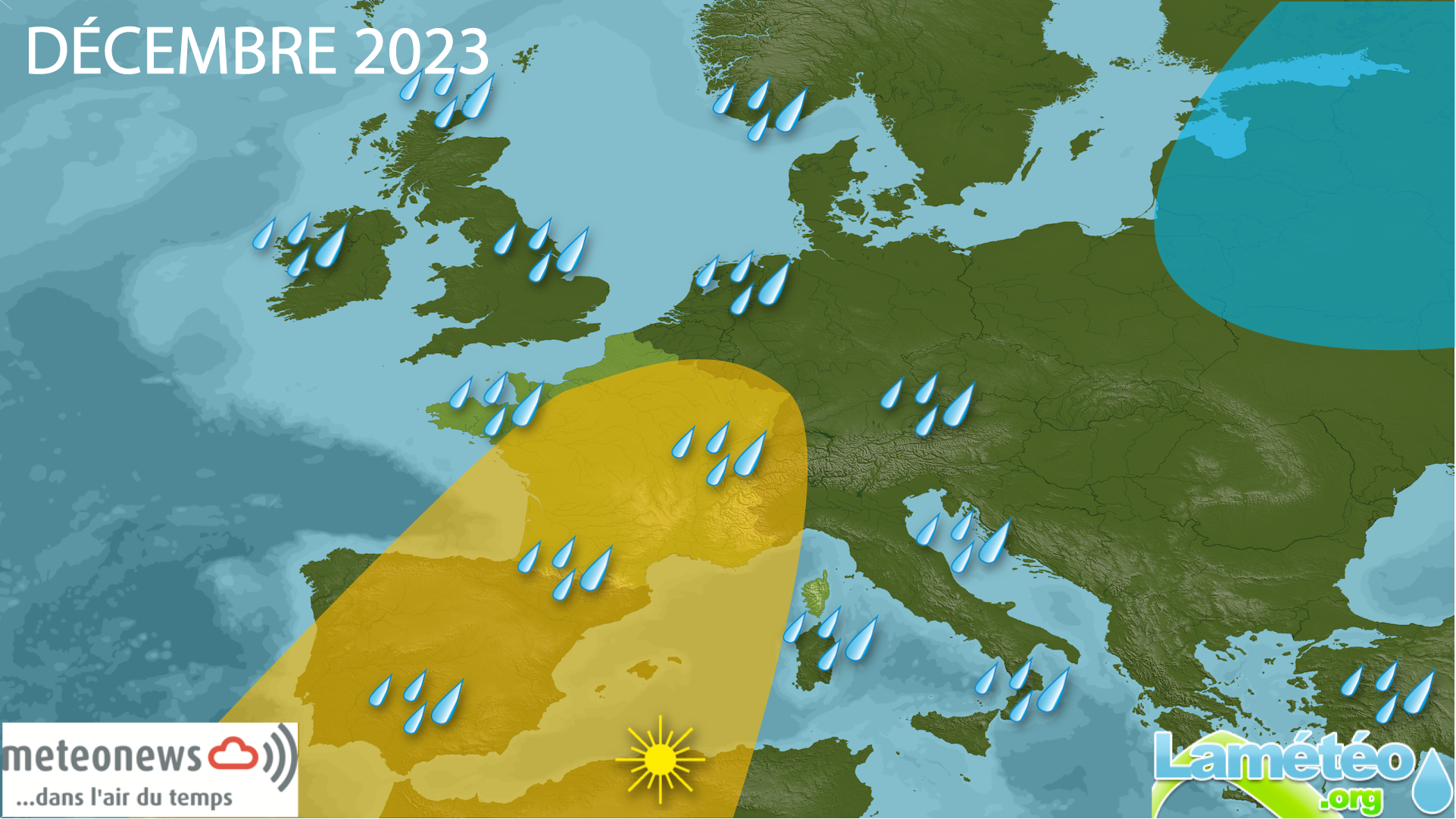 Tendances saisonnières décembre 2023