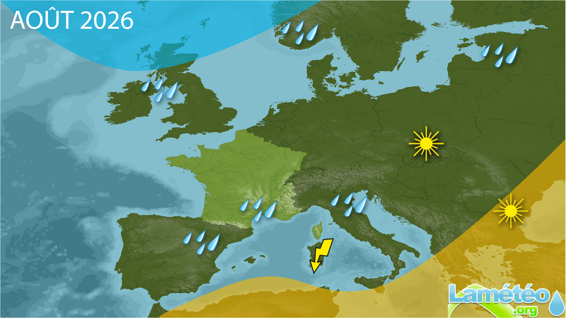 Tendances saisonnières août 2026